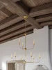 Nottaway Two-Tier Gold Chandelier