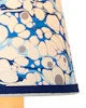 Marble Blue Lace Paper Tapered Chandelier Shade