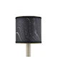 Marble Black Paper Drum Chandelier Shade