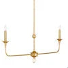 Nottaway Linear Gold Chandelier