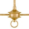 Nottaway Linear Gold Chandelier