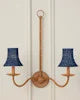 Bell Indigo Chandelier Shade