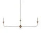 Nottaway Linear Bronze Chandelier